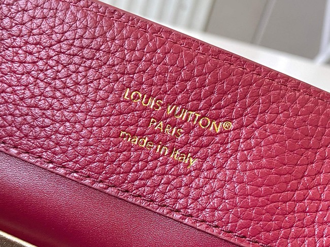 Louis Vuitton Capucines M25089 Grenat Red