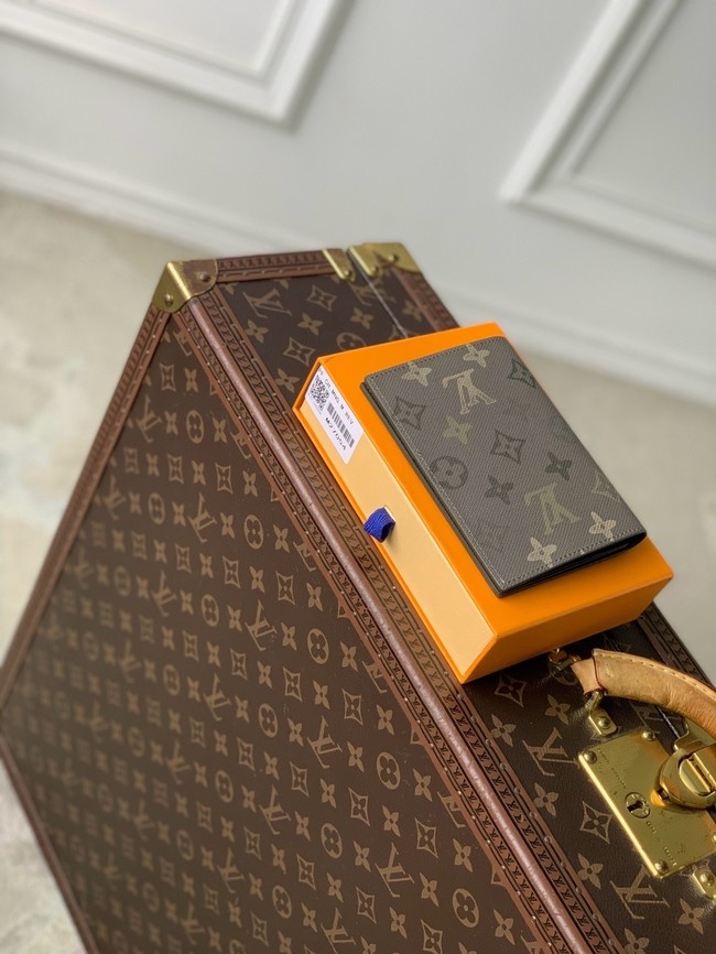 Louis Vuitton Passport Cover M27054 Khaki