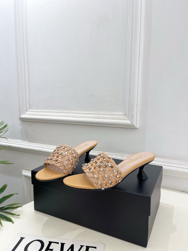 Chanel Mules Heel 5CM 55699-3
