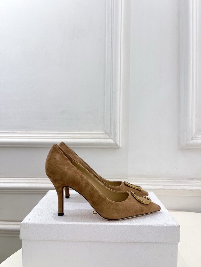 Dior Initials Pump Suede Goatskin KCV574-1