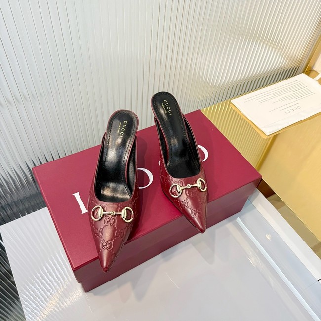 GUCCI Womens slide sandal with Horsebit 66906-2