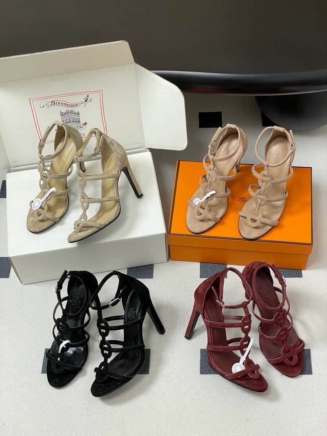 Hermes Sandals Heel 10.5CM 66931-3