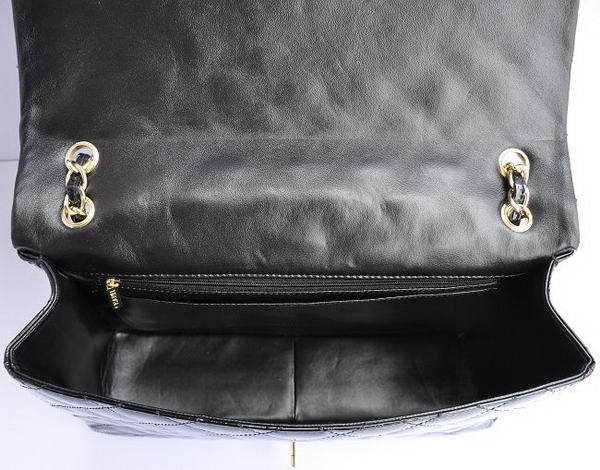 Cheap Chanel Jumbo 2.55 Series Flap Bag A47600 Black Golden