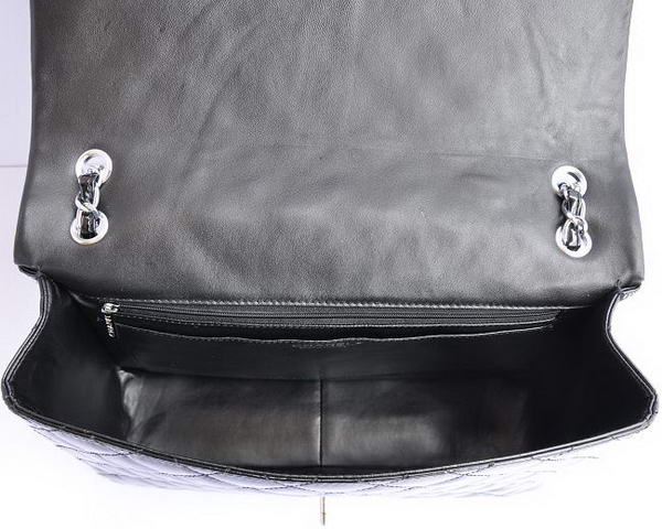Cheap Chanel Jumbo 2.55 Series Flap Bag A47600 Black Silver