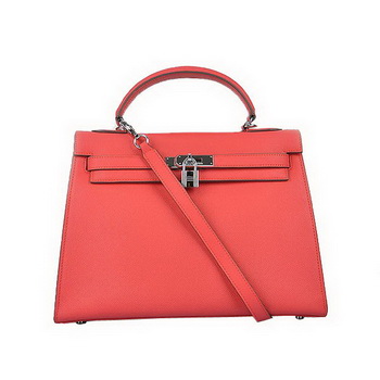 Hermes Kelly 32cm Bags Togo Leather Light Red