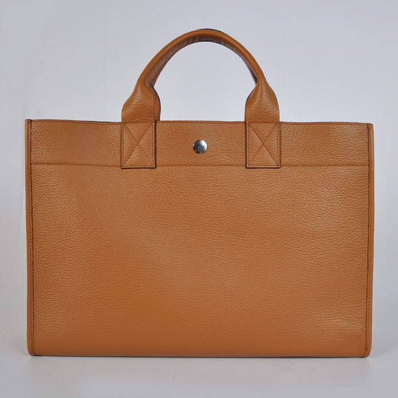Hermes Briefcase 40CM Bag Clemence Leather Camel