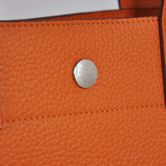 Hermes Briefcase 40CM Clemence Leather Bag Orange