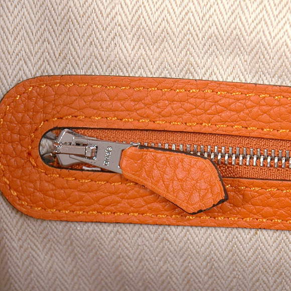 Hermes Garden Party 36CM Bag Clemence Orange