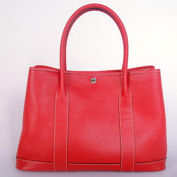 Hermes Garden Party 36CM Bag Clemence Red