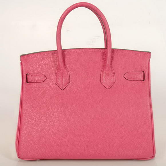 Hermes Birkin 30CM Tote Bags Smooth Togo Leather Peach