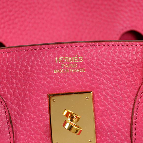 Hermes Birkin 35CM Tote Bags Togo Leather Peach Golden