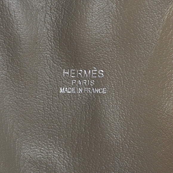 Hermes Bolide 31CM Tote Bags Clemence H1031 Grey