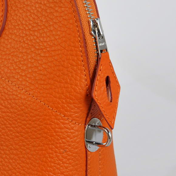 Hermes Bolide 31CM Tote Bags Clemence H1031 Orange