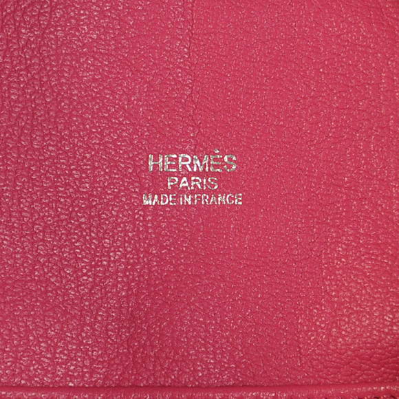 Hermes Bolide 31CM Tote Bags Clemence H1031 Peach