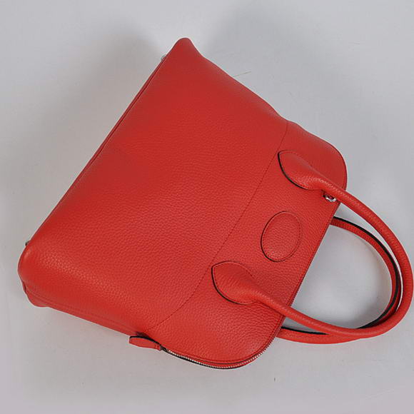 Hermes Bolide 37CM Tote Bags Clemence H1037 Red