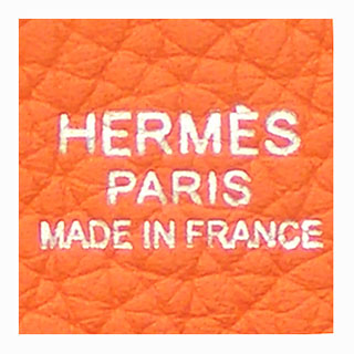 Hermes Evelyn III PM Silver hardware Orange Clemens