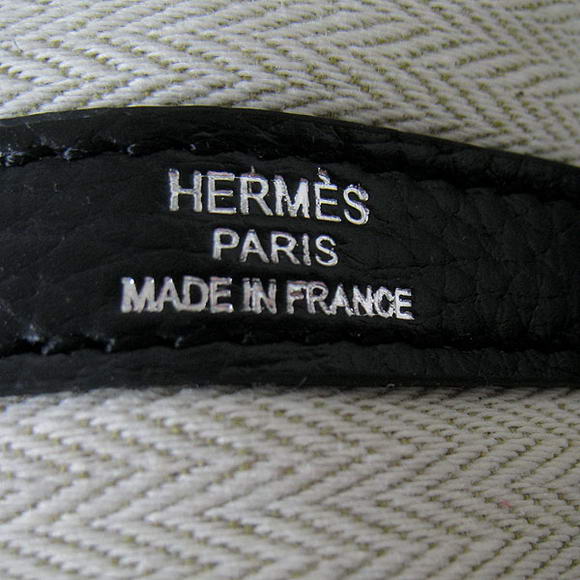 Hermes Jumbo Garden Party Bag Black