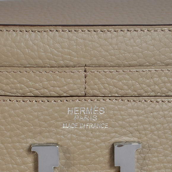 Hermes Constance Wallets Togo Leather A608 Dark Grey