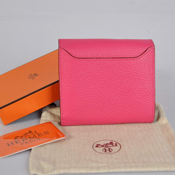 Hermes Constance Wallets Togo Leather A608 Peach