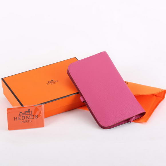 Hermes Dogon Combined Wallets A508 Roseo
