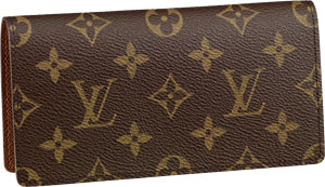 Louis Vuitton Monogram Canvas Simple Checkbook M62279