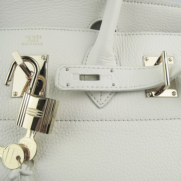 Hermes Birkin 6109 Togo Leather Bag Beige 42cm Gold
