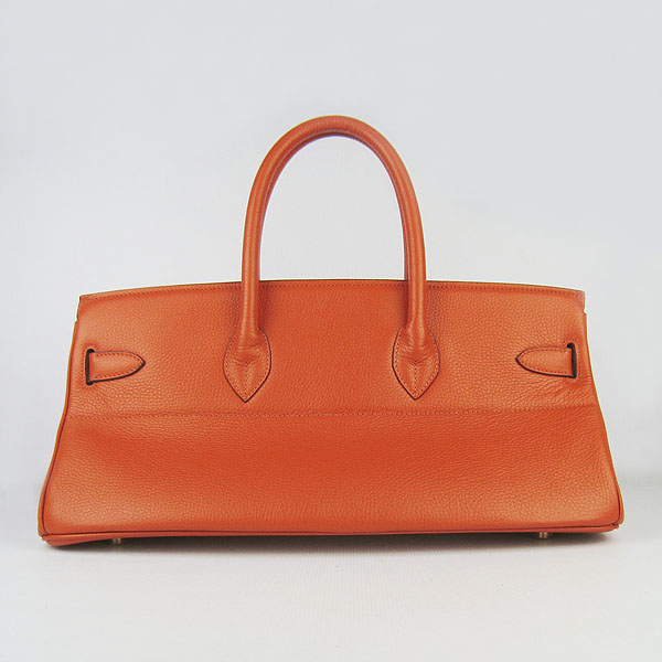 Hermes Birkin 6109 Togo Leather Bag Orange 42cm Gold