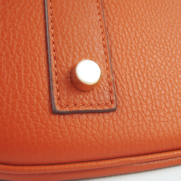 Hermes Birkin 6109 Togo Leather Bag Orange 42cm Gold