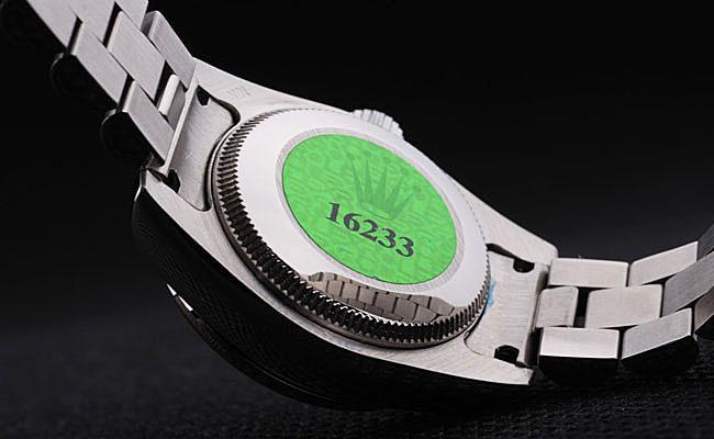 Rolex Datejust Black Stainless Steel 25mm Watch-RD3767