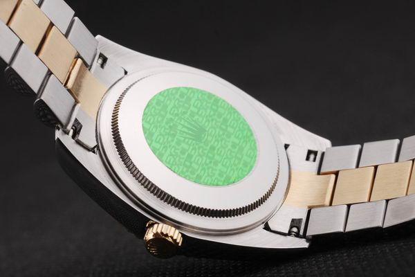 Rolex Datejust Golden&White Stainless Steel Watch-RD2407