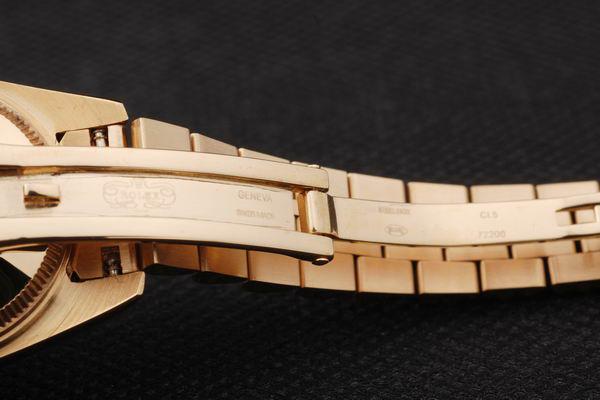 Rolex Datejust Mechanism Golden&White Surface Women Watch-RD2462
