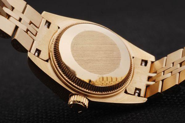 Rolex Datejust Mechanism Golden&White Surface Women Watch-RD2462