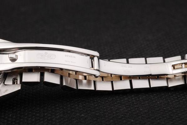 Rolex Datejust Mechanism Golden Surface Cutwork Women Watch-RD24