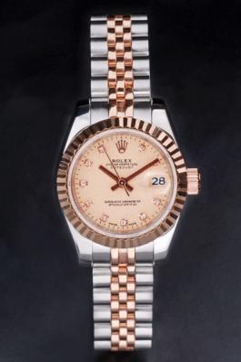 Rolex Datejust Rose Gold Surface 25mm Watch-RD3764