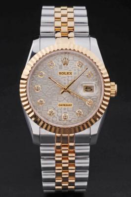 Rolex Datejust Rose Gold Surface Men Watch-RD3868