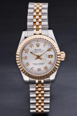 Rolex Datejust Silver&White Stainless Steel 25mm Watch-RD3791