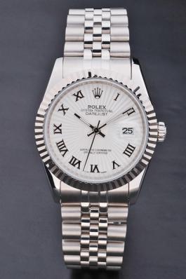 Rolex Datejust White Stainless Steel Watch-RD3812