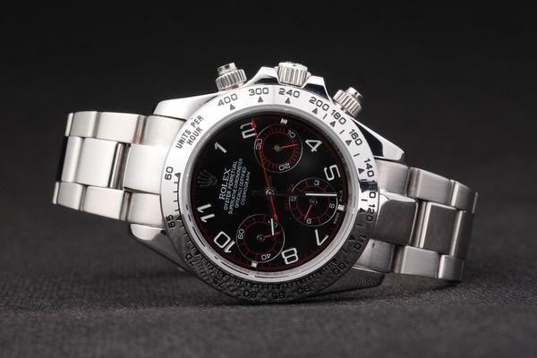 Rolex Daytona Mechanism Black Surface Men Watch-RD2424