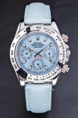 Rolex Daytona Mechanism Blue Stainless Steel Watch-RD3895