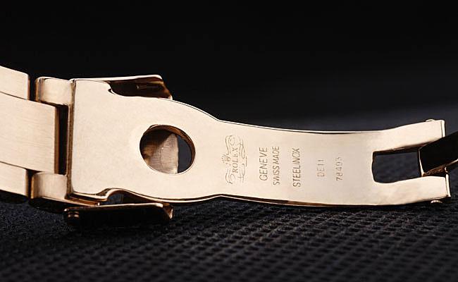 Rolex Daytona Mechanism Golden Bezel&White 38mm Watch-RD3831