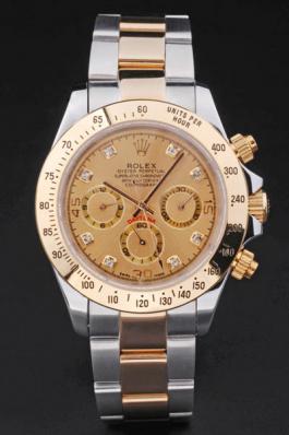 Rolex Daytona Mechanism Golden Surface Watch-RD3880