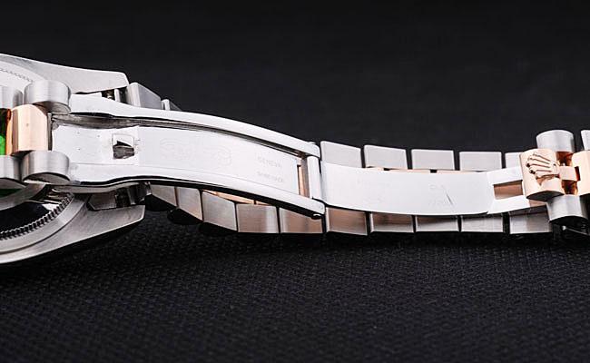 Rolex Milgauss Rose Gold&Black Stainless Steel 36mm Watch-RM3883