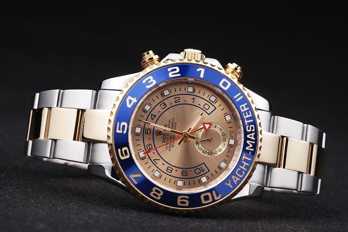 Rolex Yacht-Master II Blue&Golden Watch-RY3334