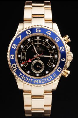 Rolex Yacht-Master II Blue Bezel&Black Surface Watch-RY3338