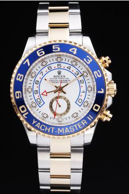 Rolex Yacht-Master II Blue Bezel&White Surface Watch-RY3333
