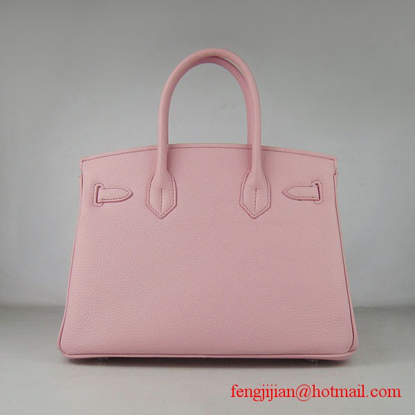 Hermes Birkin 30cm Togo Leather Bag Pink 6088
