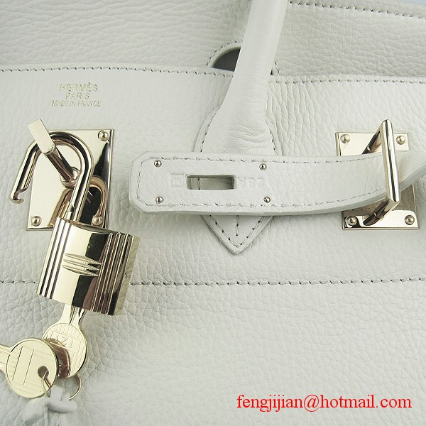 Hermes Birkin 42cm Togo Leather Bag Beige 6109 Gold padlock