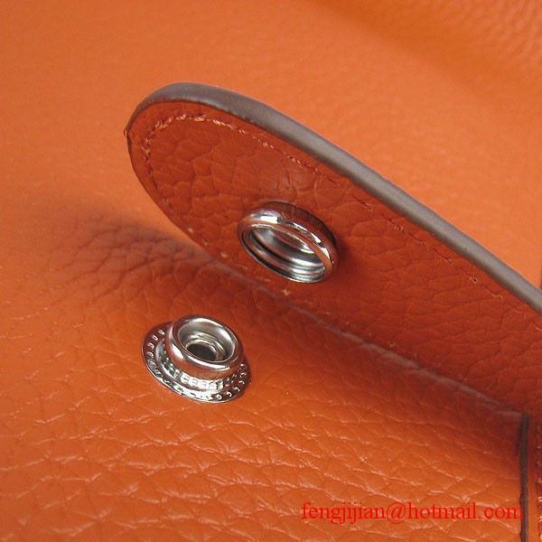 Hermes Evelyne Bag Orange 6309