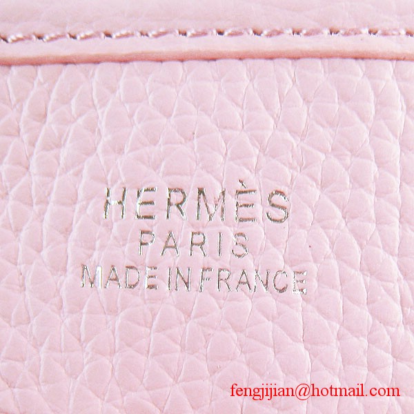 Hermes Evelyne Bag Pink 6309