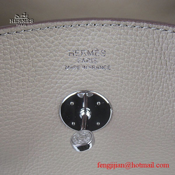 Hermes Women Shoulder Bag Grey 6208